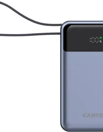 PowerBank Canyon OnPower 600, 65 W, 20000 mAh, Тъмносив - CNS-CPB600DG