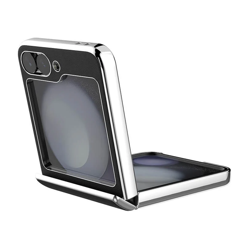NILLKIN Калъф Samsung Z Flip 6, Camshield Leather, черен – снимка 4