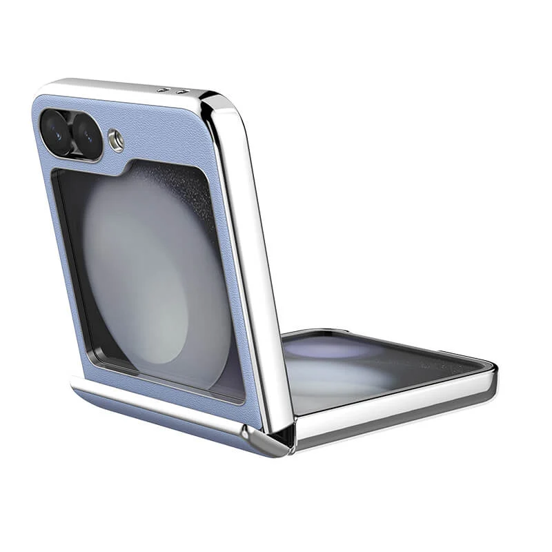 NILLKIN Калъф Samsung Z Flip 6, Camshield Leather, лилав – снимка 4