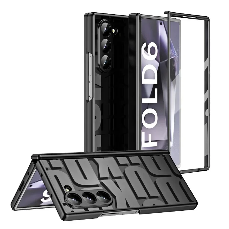 Калъф FW Full Body Samsung Z Fold 6 /черен labels/
