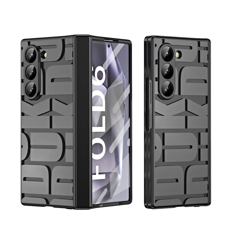 Калъф FW Full Body Samsung Z Fold 6 /черен labels/ – снимка 2