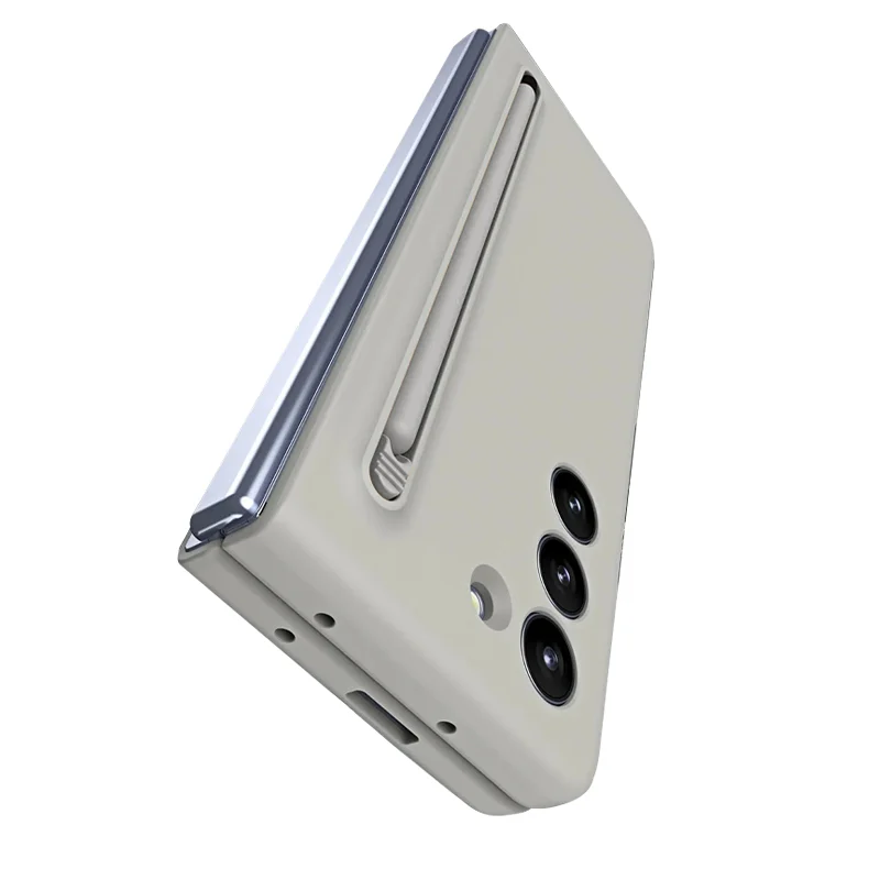Калъф FW Full Body Matt Samsung Z Fold 6 + Slim S Pen /светлосив/ – снимка 3