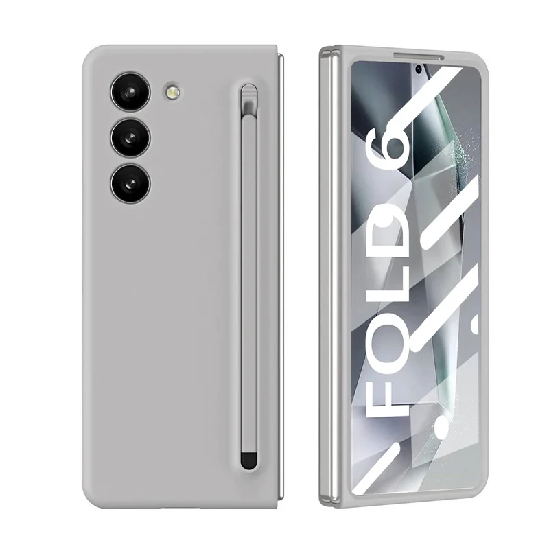 Калъф FW Full Body Matt Samsung Z Fold 6 + Slim S Pen /светлосив/