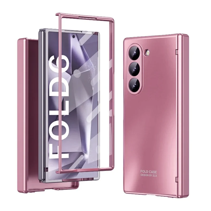 Калъф FW Full Body Samsung Z Fold 6 /розов/