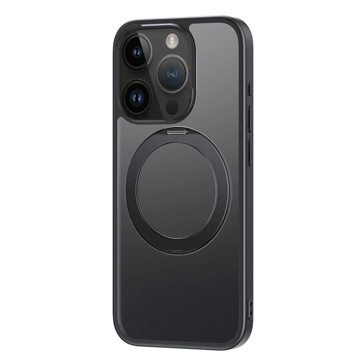 BASEUS Калъф + Стъклен протектор Sky Ring 360 MagSafe Apple iPhone 15 /черен мат/ – снимка 7