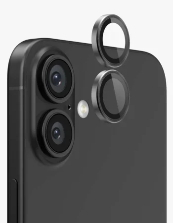 Metal Camera Lens Apple iPhone 16/16 Plus /черни/