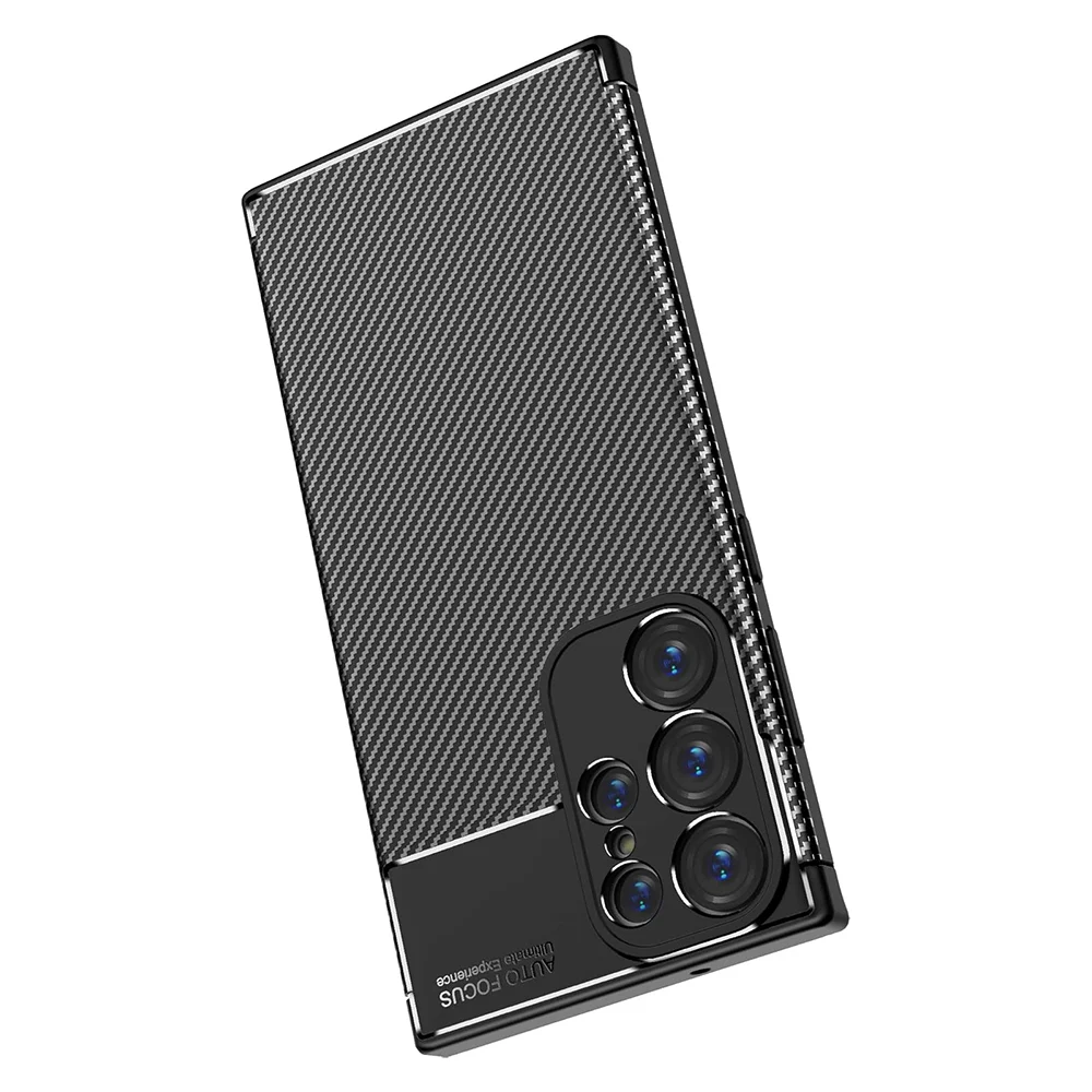 Калъф Business CARBON Samsung S25 Ultra /черен/ – снимка 5