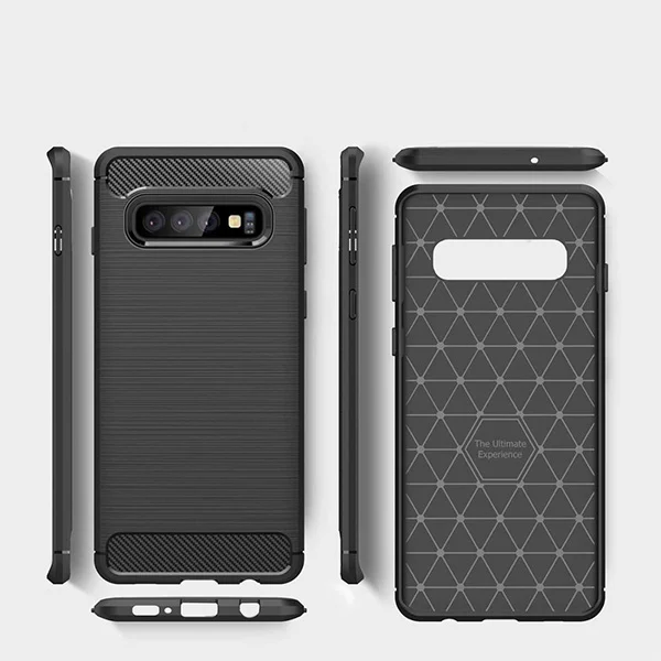 Карбонов калъф за Huawei P40 – изглед от всички страни