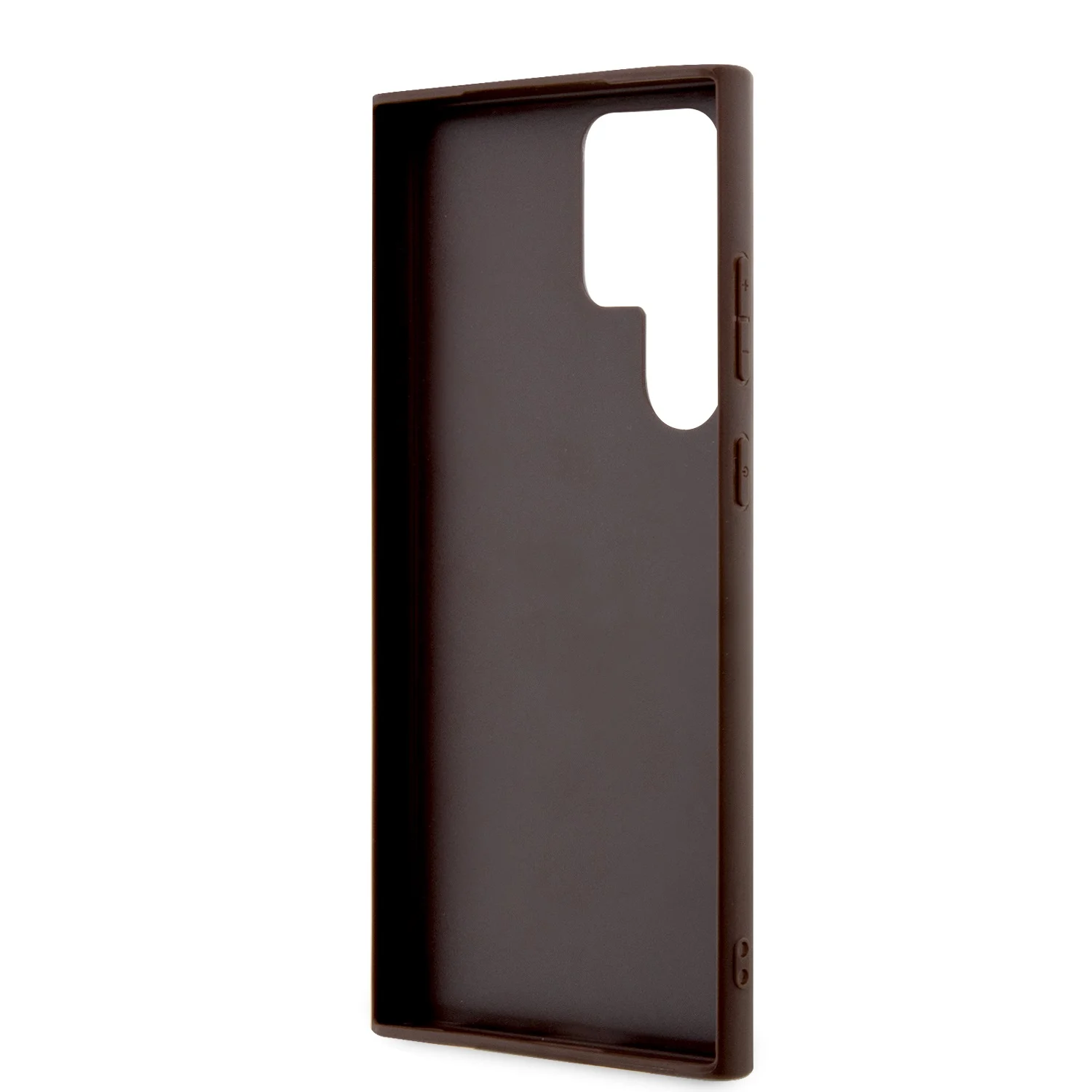 GUESS Калъф Samsung S24 Ultra, 4G Metal Logo, кафяв - GUHCS24L4GMGBR – снимка 6