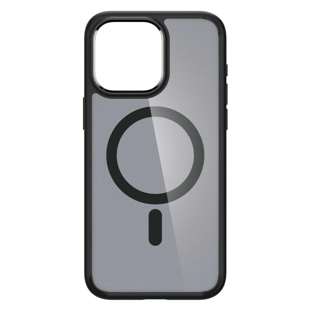 Калъф Spigen Ultra Hybrid MagFit за iPhone 15 Pro – прозрачен гръб с магнитен пръстен