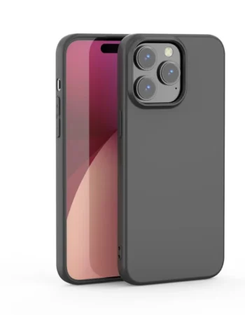 Калъф XO MATT Frosted TPU Apple iPhone 15 Plus /черен/