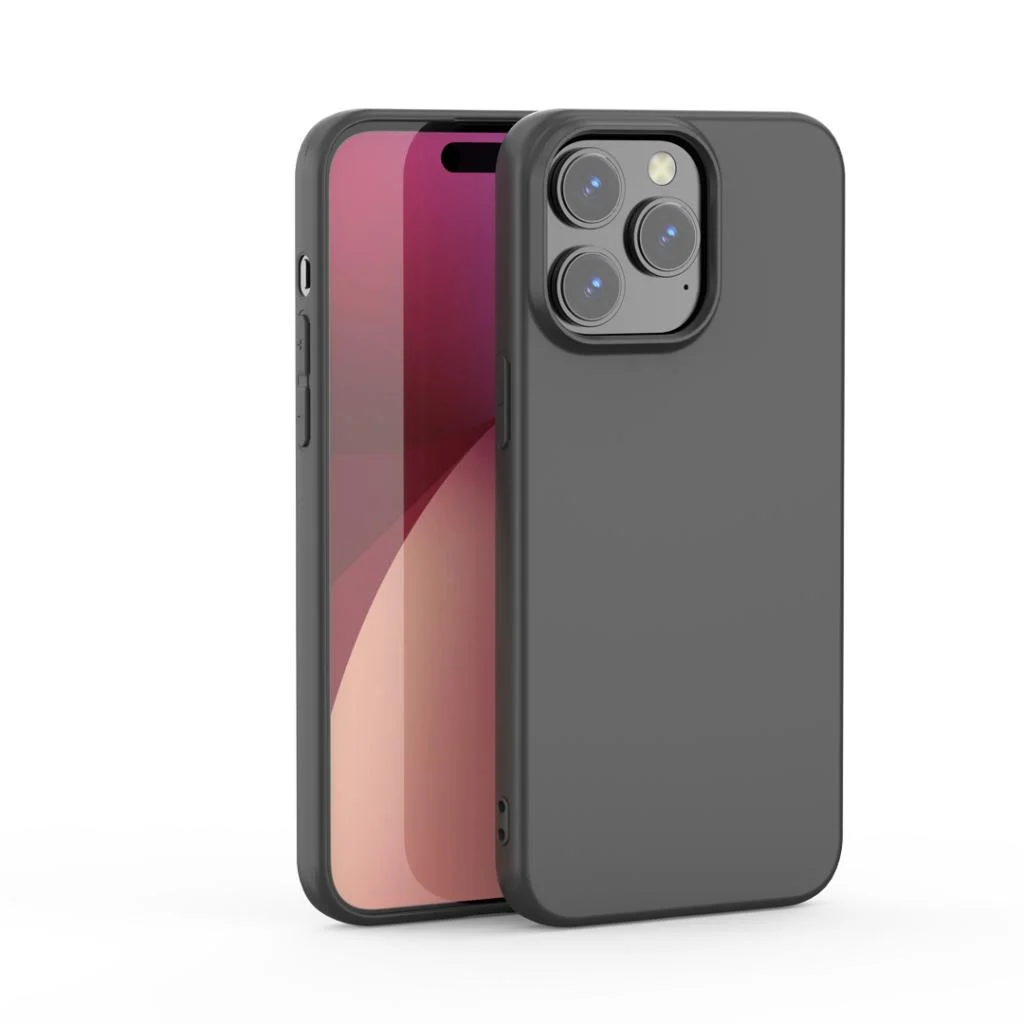 Калъф XO MATT Frosted TPU Apple iPhone 15 Plus /черен/