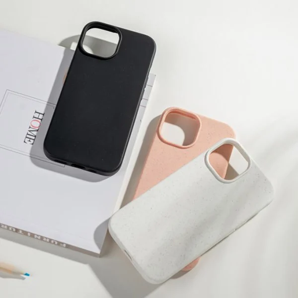 Калъф XO Enviromentally-friendly Apple iPhone 15 /черен/, биоразградим – снимка 3