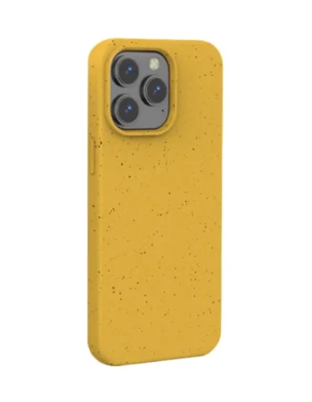 Калъф XO Enviromentally-friendly Apple iPhone 15 /жълт/, биоразградим