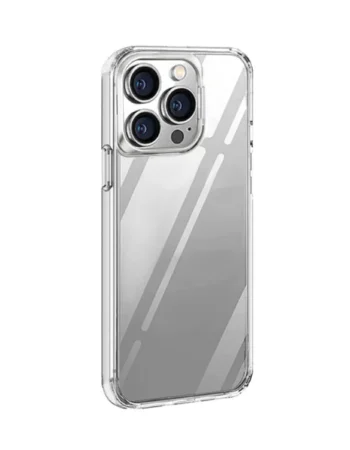 Калъф XO TPU със стойка Apple iPhone 15 /сребрист/
