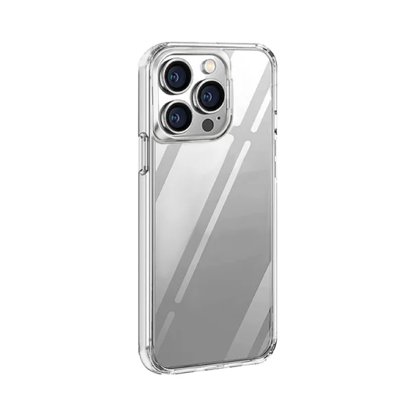 Калъф XO TPU със стойка Apple iPhone 15 /сребрист/