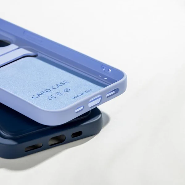 Калъф XO TPU със слот за карта Apple iPhone 15 /син/ – снимка 3