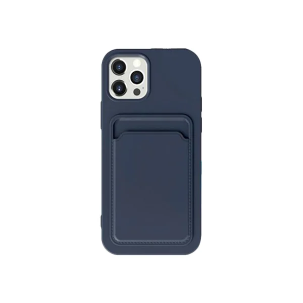 Калъф XO TPU със слот за карта Apple iPhone 15 /син/