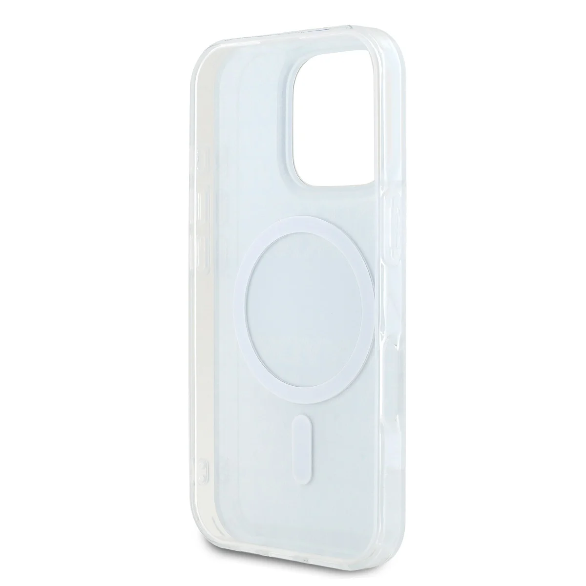 DKNY Калъф Apple iPhone 16 Pro, PC/TPU Repeat Pattern Tonal Stripe Magsafe, черен - DKHMP16LHRHSEK – снимка 5