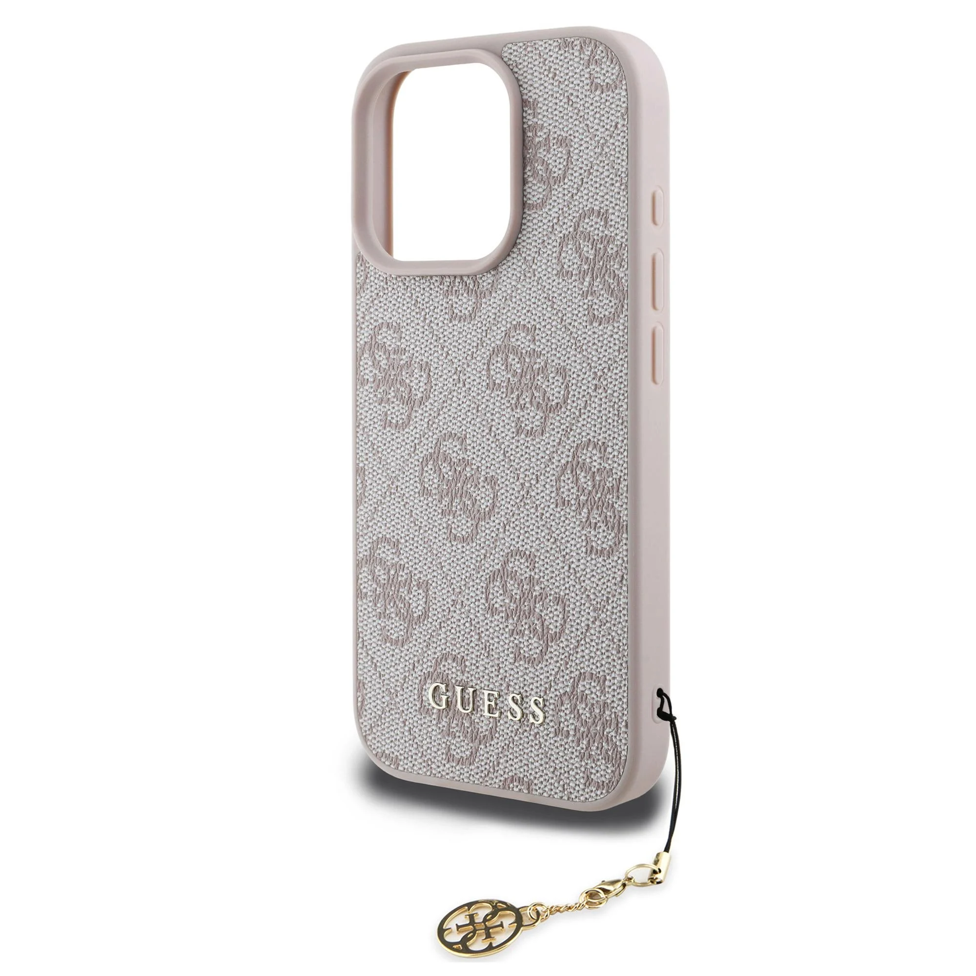 GUESS Калъф Apple iPhone 16 Pro, 4G Charm Tone on Tone, розов - GUHCP16LGF4GCP – снимка 3