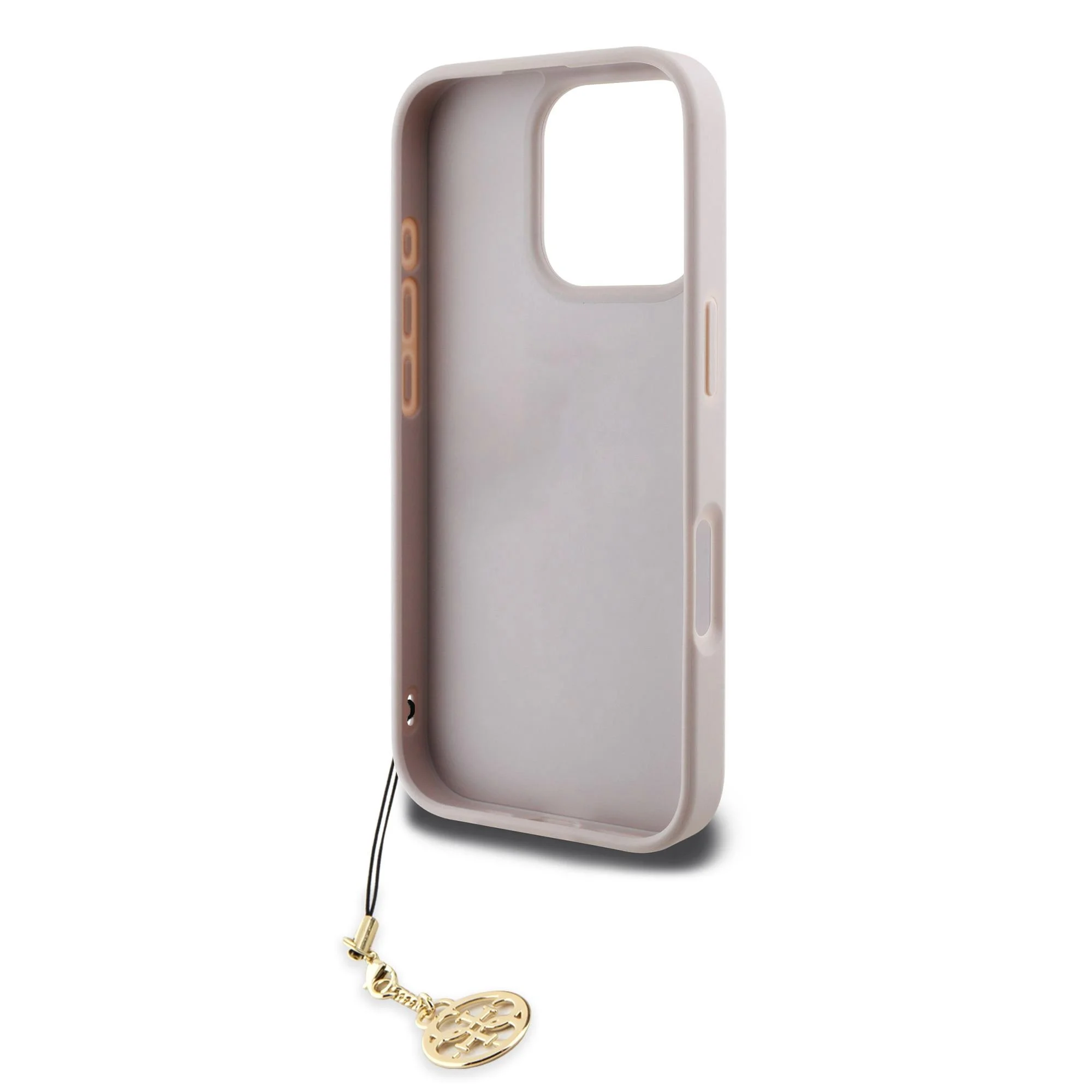 GUESS Калъф Apple iPhone 16 Pro, 4G Charm Tone on Tone, розов - GUHCP16LGF4GCP – снимка 4