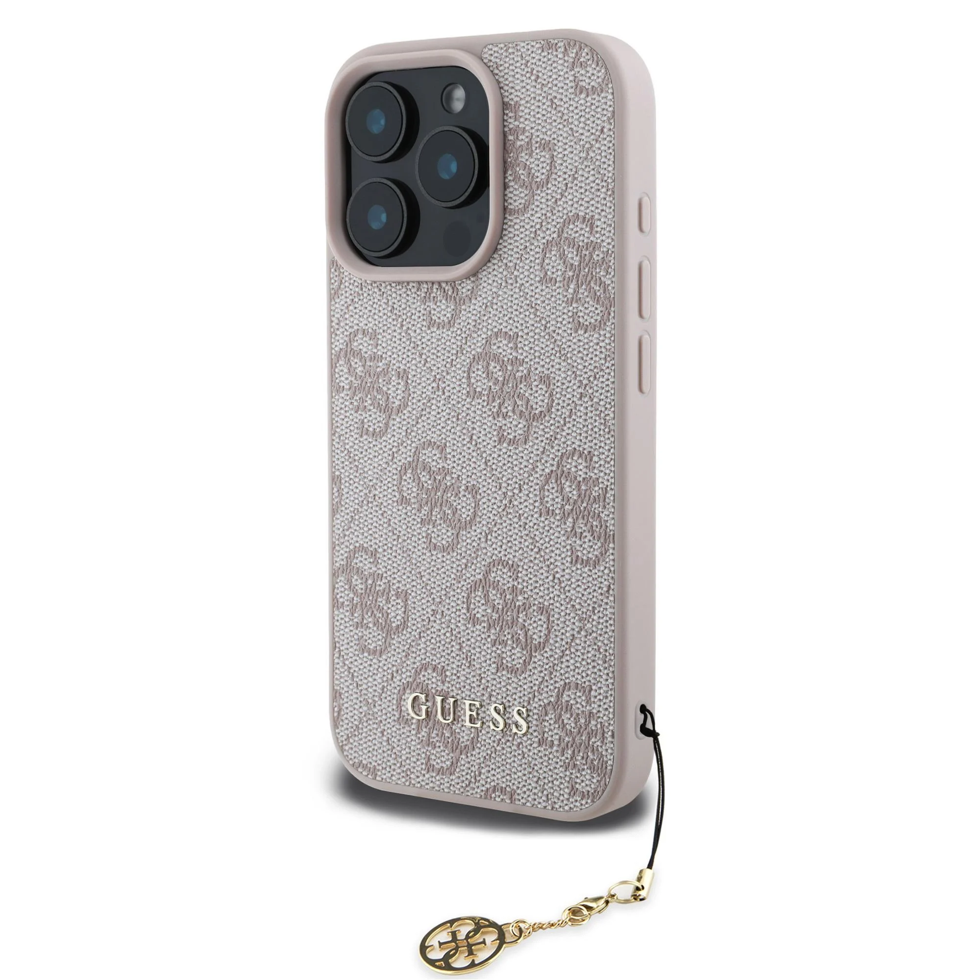 GUESS Калъф Apple iPhone 16 Pro, 4G Charm Tone on Tone, розов - GUHCP16LGF4GCP – снимка 2