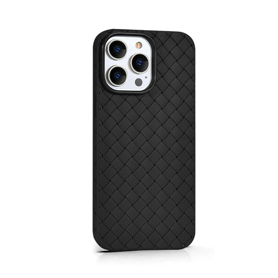 Joyroom Калъф Apple iPhone 15, Braiding Series, черен