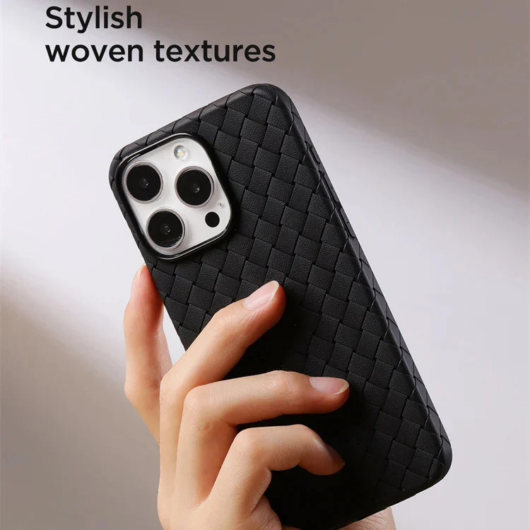 Joyroom Калъф Apple iPhone 15, Braiding Series, оранжев – снимка 5