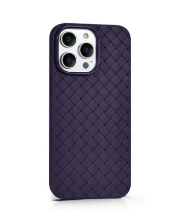 Joyroom Калъф Apple iPhone 15, Braiding Series, лилав
