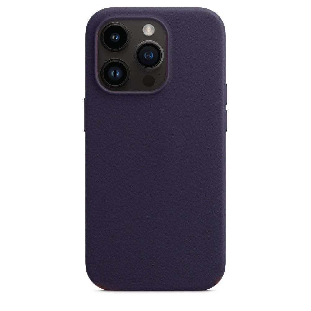 Кейс Joyroom Soft Armor Series за iPhone 15 Pro – пурпурен, MagSafe съвместим, лицев изглед