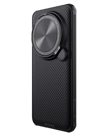 Калъф Nillkin CamShield Pro за Xiaomi 14 Ultra – черен кейс, заден изглед с плъзгащ капак за камера