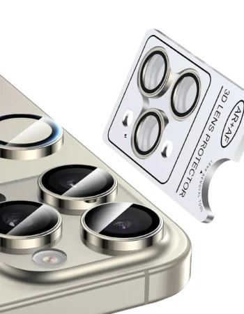 Metal Camera Lens Apple iPhone 16 Pro/16 Pro Max /естествен титаний/ NORDIC