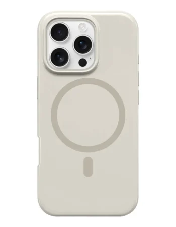 NORDIC Калъф Liquid Silicone Apple iPhone 16, MagSafe /Champagne/
