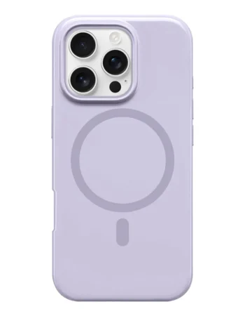 NORDIC Калъф Liquid Silicone Apple iPhone 16, MagSafe /Lavander blush/