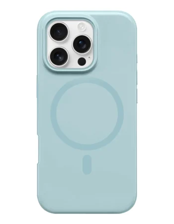 NORDIC Калъф Liquid Silicone Apple iPhone 16 Plus, MagSafe /Ocean waves/
