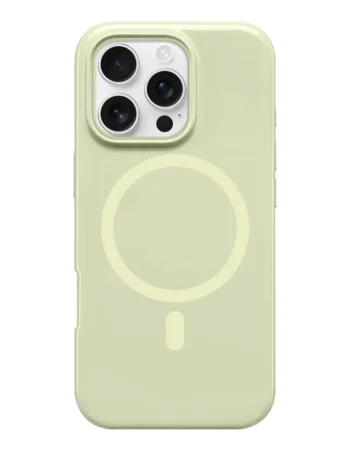 NORDIC Калъф Liquid Silicone Apple iPhone 16, MagSafe /Tropic sun/