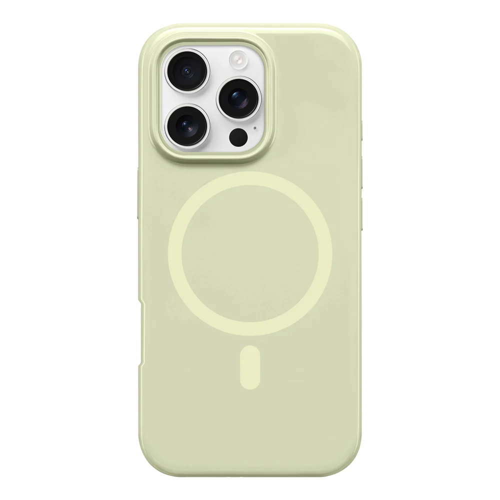 NORDIC Калъф Liquid Silicone Apple iPhone 16, MagSafe /Tropic sun/