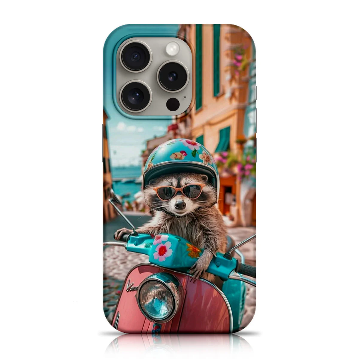 Калъф AMBER Line Collection Apple iPhone 16 /енот/