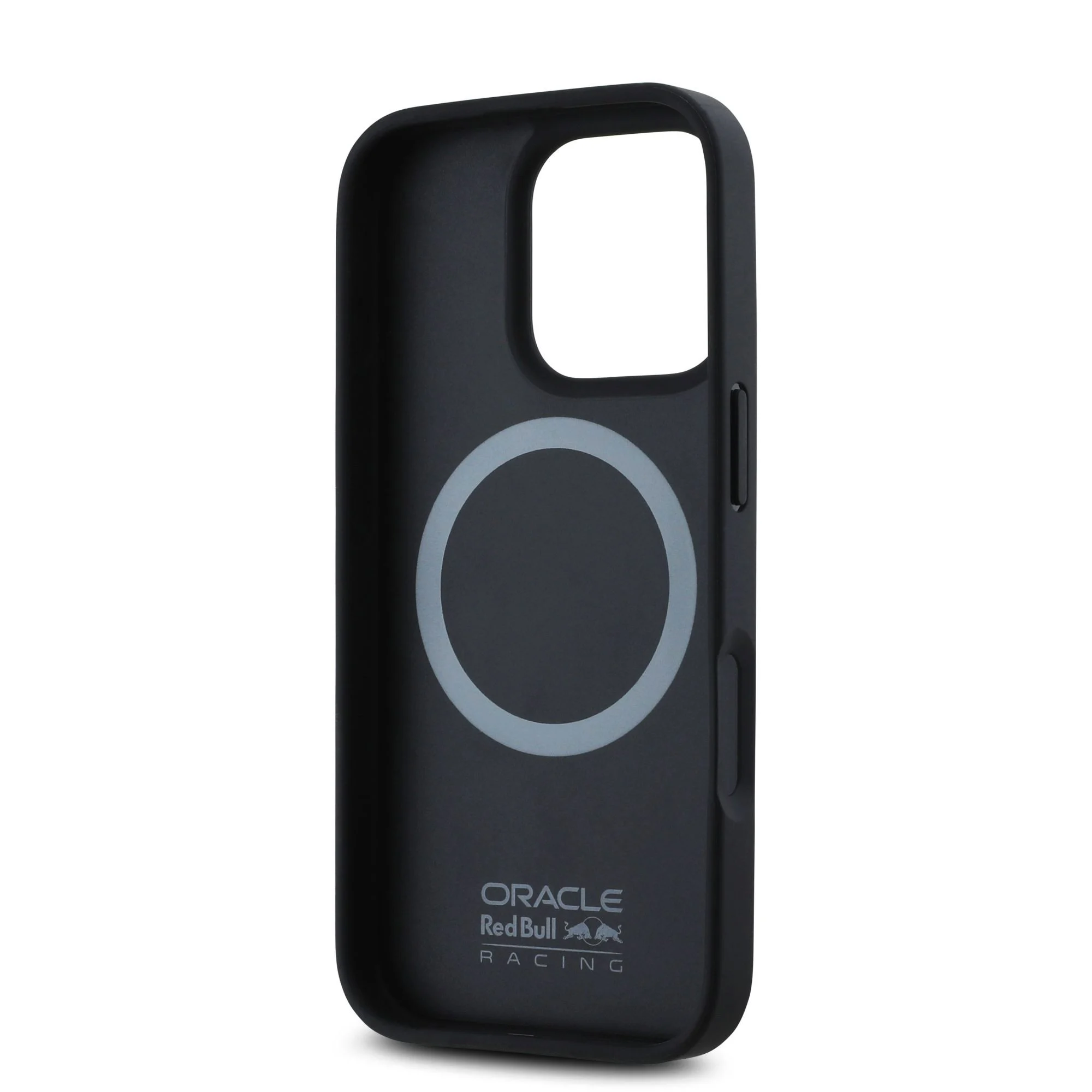 Red Bull Калъф Apple iPhone 16 Pro, Carbon Shiny Logo MagSafe, черен - RBHMP16L24CFILSK – снимка 6