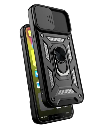Калъф ARMOR CamSlide Удароустойчив Samsung S24 Ultra /черен/