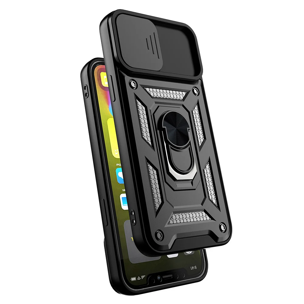 Калъф ARMOR CamSlide Удароустойчив Samsung S24 Ultra /черен/