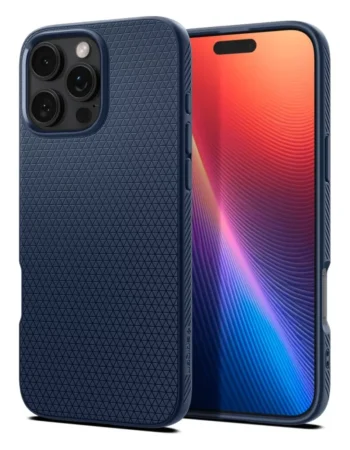 Калъф SPIGEN Liquid Air Apple iPhone 16 Pro /тъмно син/