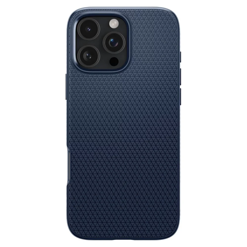 Калъф SPIGEN Liquid Air Apple iPhone 16 Pro /тъмно син/ – снимка 4