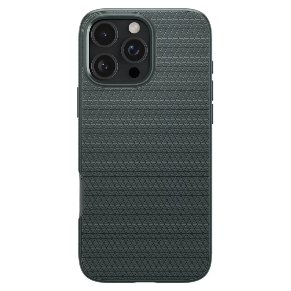 Калъф SPIGEN Liquid Air Apple iPhone 16 Pro /тъмно зелен/ – снимка 6