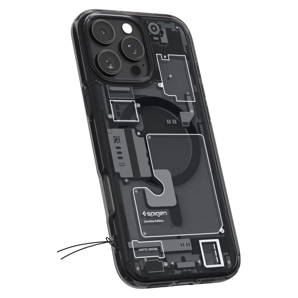 Калъф SPIGEN Ultra Hybrid Apple iPhone 16 Pro /черен, ZeroOne/ – снимка 2