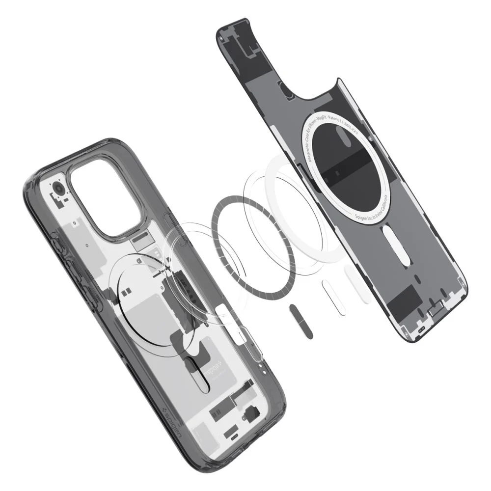 Калъф SPIGEN Ultra Hybrid Apple iPhone 16 Pro /черен, ZeroOne/ – снимка 5