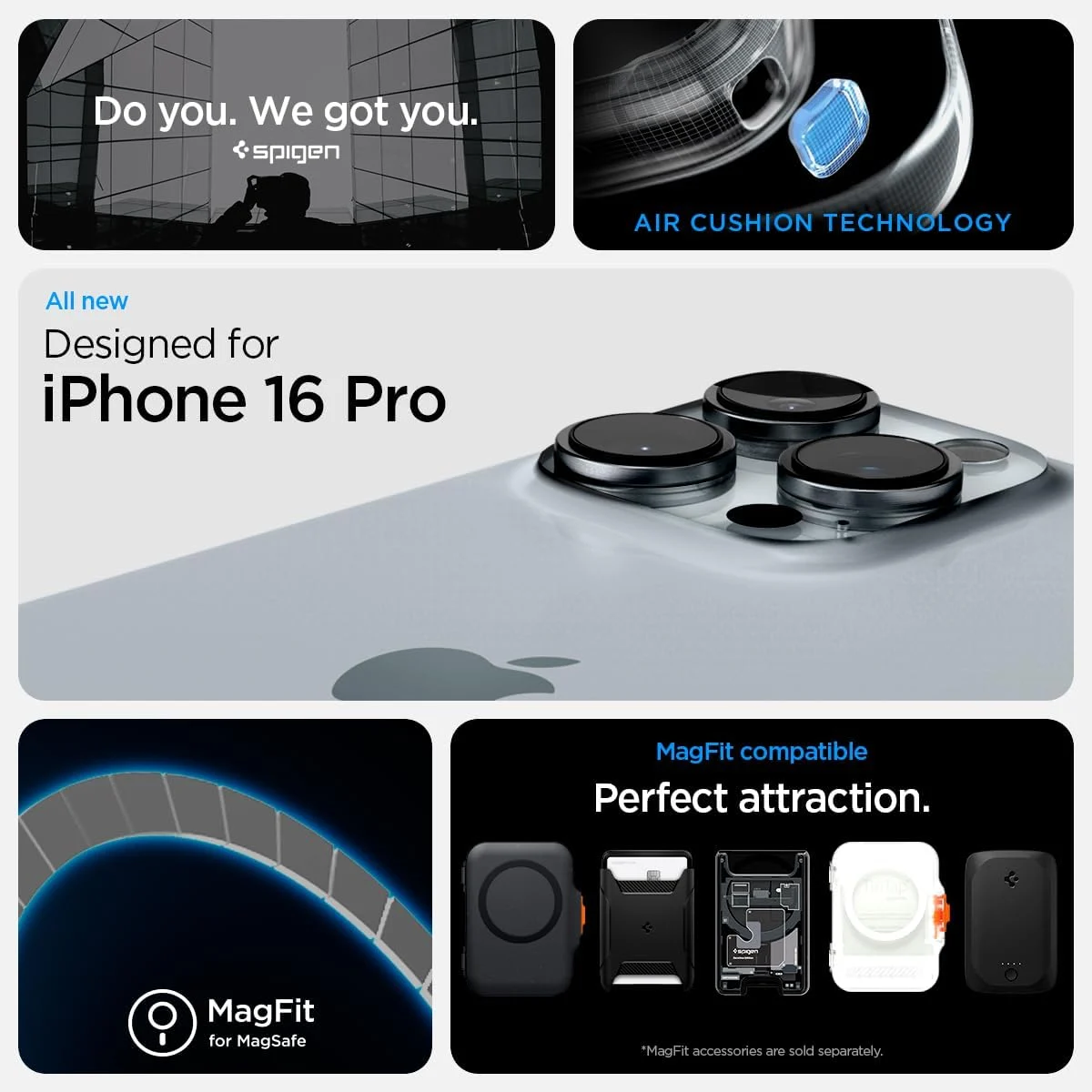 Калъф SPIGEN Ultra Hybrid Apple iPhone 16 Pro /черен, ZeroOne/ – снимка 8