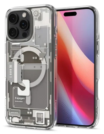 Калъф SPIGEN Ultra Hybrid Apple iPhone 16 Pro /титаниум, ZeroOne/