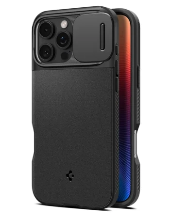 Калъф SPIGEN Optik Armor Apple iPhone 16 Pro, MagSafe /черен/