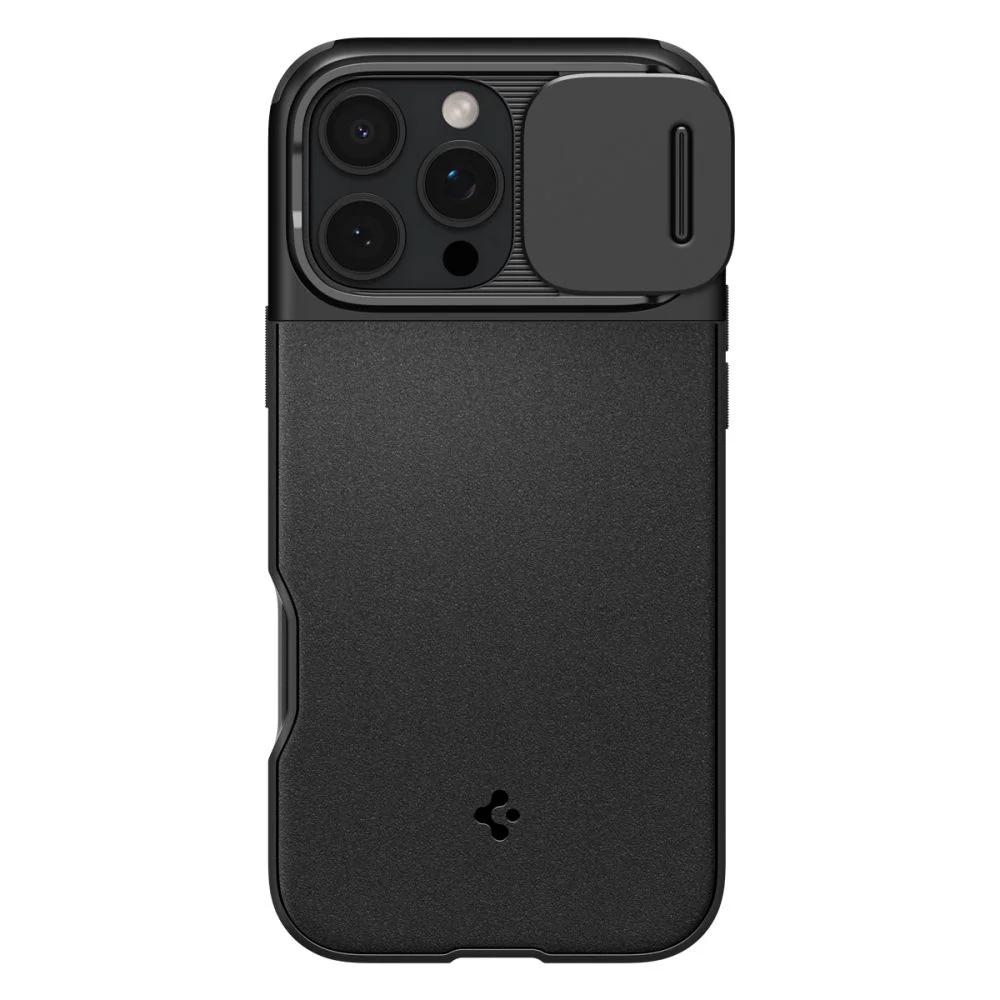 Калъф SPIGEN Optik Armor Apple iPhone 16 Pro, MagSafe /черен/ – снимка 3